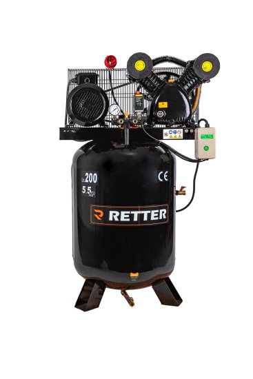 RETTER RT3200 Pro Standkompressor 200 L / 10 Bar
