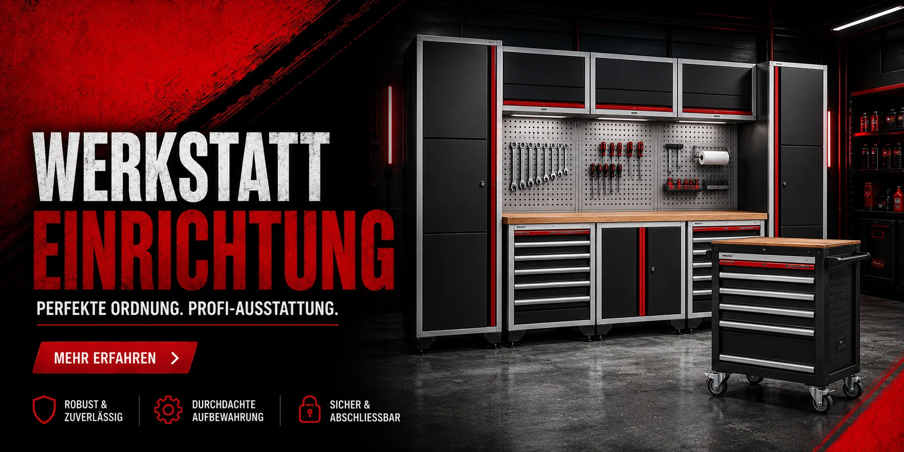 Werkstatteinrichtung by RETTER