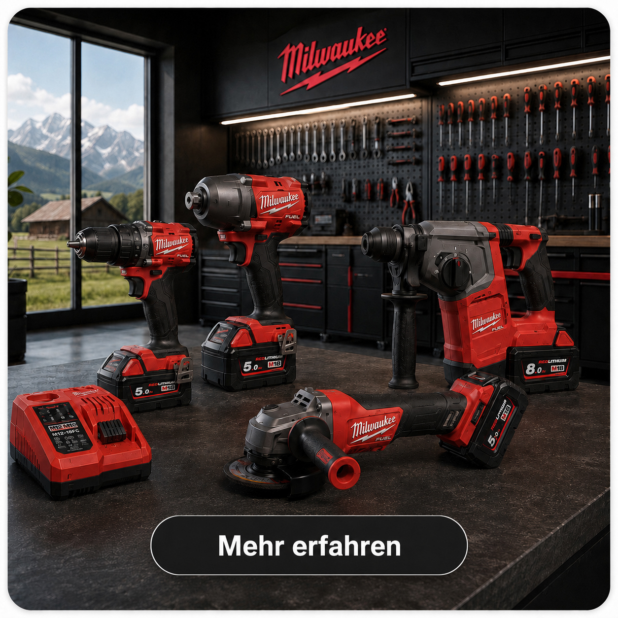 Milwaukee Akku-Werkzeuge für professionelle Anwendungen