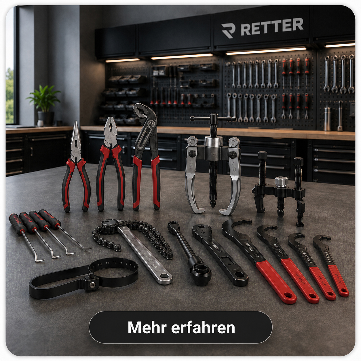 Spezialwerkzeug für Werkstatt und Reparatur