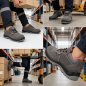 Preview: WARTER REVUEL Sicherheitsschuhe S1P – Leichte Halbschuhe mit Stahlkappe & Durchtrittschutz Bequeme Sohle EN ISO 20345