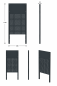 Preview: Lochwandplatte für Schranksystem RTX5000 - 1052 x 610 x 30 mm | RETTER RTX-5000