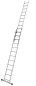 Preview: Schiebe-Teleskopleiter 2 x 11 Stufen – Arbeitshöhe 6,50 m – 150 kg belastbar – HAUSMARKT