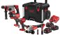 Preview: Milwaukee M18 Akku-Maschinen-Set FPP4D-555T - 4 Maschinen + LED Arbeitsleuchte