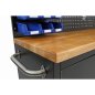 Preview: Werkzeugwagen - Werkbank - 214 cm - 180 Kg - 10 Schubladen