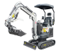 Preview: Bundle KS10-8 Austria Edition Minibagger 1.000 kg + Universal N15 Tieflader Anhänger 1.500 kg