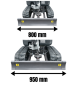 Preview: Bundle KS10-8 Austria Edition Minibagger 1.000 kg + XN800 Profiline Raupendumper Hochentladung