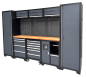 Preview: Werkstatteinrichtung SET 11 Teile - RETTER Schranksystem RTX1100 | 3240 x 500 x 2040 mm