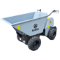 Preview: AGROX Elektro-Allrad-Dumper 500kg, Lithium-Akku und hydraulische Knicklenkung