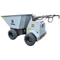 Preview: AGROX Elektro-Allrad-Dumper 500kg, Lithium-Akku und hydraulische Knicklenkung