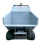 Preview: Mini Dumper XN500 mit Raupenantrieb 10 PS - 1 Zylinder Benziner Minidumper AGROX