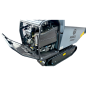 Preview: Mini Dumper XN500 mit Raupenantrieb 10 PS - 1 Zylinder Benziner Minidumper AGROX