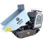 Preview: Mini Dumper XN500 mit Raupenantrieb 10 PS - 1 Zylinder Benziner Minidumper AGROX