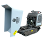 Preview: Mini Dumper XN500 mit Raupenantrieb 10 PS - 1 Zylinder Benziner Minidumper AGROX