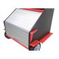 Preview: Diagnosewagen mit Rollladenklappe - RT-403 Multifunktionswagen RETTER | Universal-Laptopwagen fahrbar