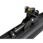 Preview: Böschungslöffel schwenkbar 1000 mm für Minibagger 1.5 bis 2 t – ohne Zähne, Schnellwechsleraufnahme
