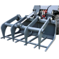 Preview: Holzgreifer hydraulisch für Kompaktlader - AGROX Hoflader Greifer Anbaugerät L480S - L360S