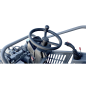 Preview: Elektro Hoflader 1.4 T - OX800E hydraulisch-elektrischer 150 A.h - 60V Lader - Hubkraft 800 kg | 2500W