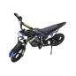 Preview: Kinder Elektro Crossbike Austro Moto CB12 - 300W 36V Lithium, 12 Zoll, bis 25 km/h, Blau/Grün | HIGHPER