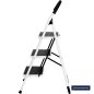 Preview: 3-Stufen-Stahlleiter 1100 x 460 x 705 mm - max. 150 kg belastbar - HAUSMARKT