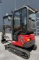 Preview: Rhinoceros XN20B Diesel Minibagger mit Kabine und Kubota Motor 18 PS - 3 Zylinder