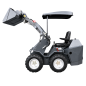 Preview: Kompaktlader L480S hydraulisch 19 PS wassergekühlt - Diesel 2 Zylinder Hoflader inkl. Schaufel AGROX
