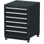 Preview: 6-Schubladen Schrank Modul für Schranksystem RTX5000 - 680 x 700 x 910 mm | RETTER RTX-5000