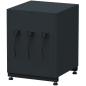 Preview: Schlauchaufroller-Unterschrank 3-in-1 Luft / Elektrik / Wasser – 680 × 700 × 910 mm | RETTER RTX-5000