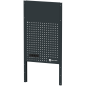 Preview: Lochwandplatte mit Netzversorgung (3 Steckdosen) für Schranksystem RTX5000 - 1052 x 610 x 30 mm | RETTER RTX-5000