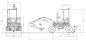Preview: Mobilbagger 4100 kg - XN35LPRO Rhinoceros 3 Zylinder Kubota Motor - 25 PS