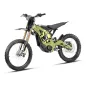 Preview: SURRON Light Bee X Offroad in Grün, schräge Vorderansicht