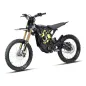 Preview: SURRON Light Bee X Offroad in Schwarz, schräge Vorderansicht