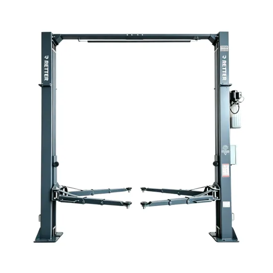 RETTER RH-4500BF 2-Säulen-Hebebühne 4,5 t in Frontansicht