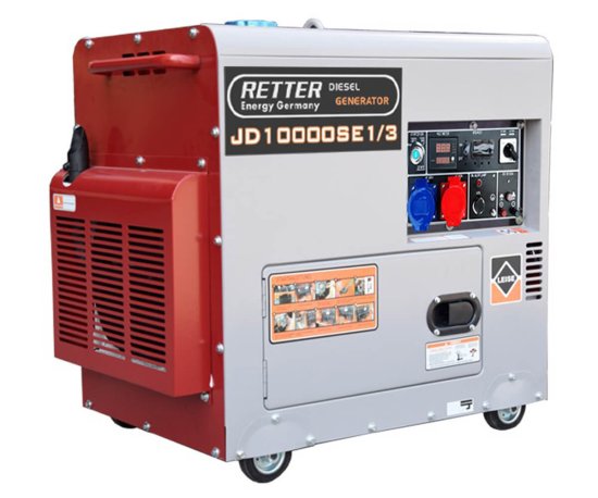 6,5 kW Stromaggregat Diesel 220/400V