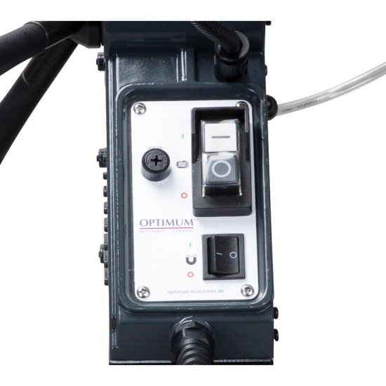 Magnetkernbohrmaschine - 35 mm, automatischer Pinolenvorschub mit Rücklauf | OPTIMUM - DM 35PF