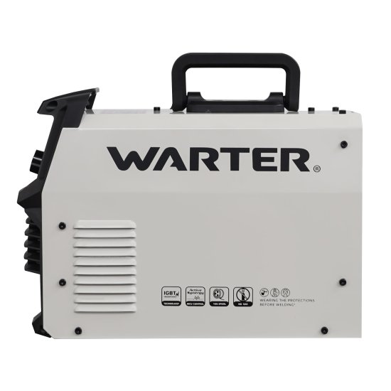 Preview: WARTER FLUXMIG-120 Kompaktes 3-in-1 Inverter-Schweißgerät für MIG, MMA & DC Lift-TIG