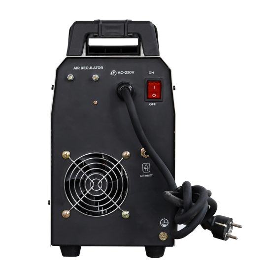 WARTER CUT-50 SE Plasmaschneider – 50A, HF-Pilotbogen, 20 mm Schnitttiefe, Digitaldisplay, 230V Plasmaschneidgerät