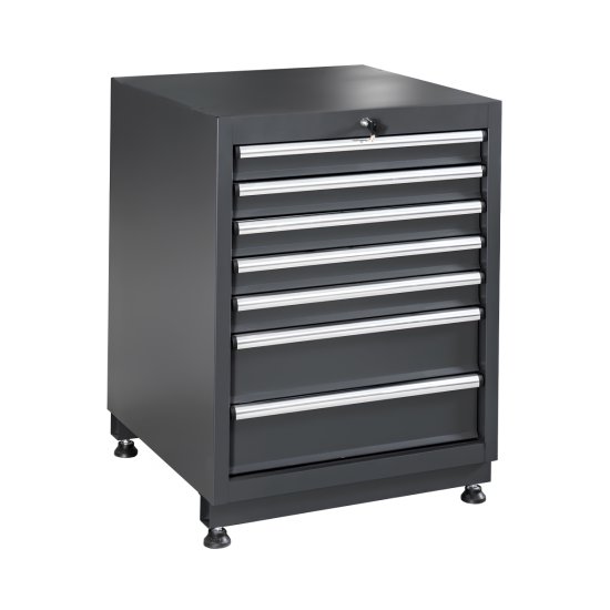 7-Schubladen Schrank Modul für Schranksystem RTX5000 - 680 x 700 x 910 mm | RETTER RTX-5000