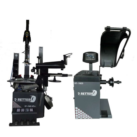 Reifendiest Set Montiermaschiene