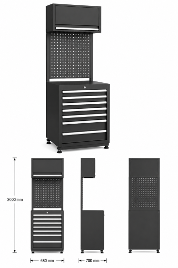 Werkstatteinrichtung Set 3 Teile PROFI Edition Schranksystem S7 | RETTER