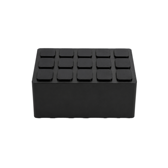 Preview: Gummiauflage 12 x 10 x 5,5cm