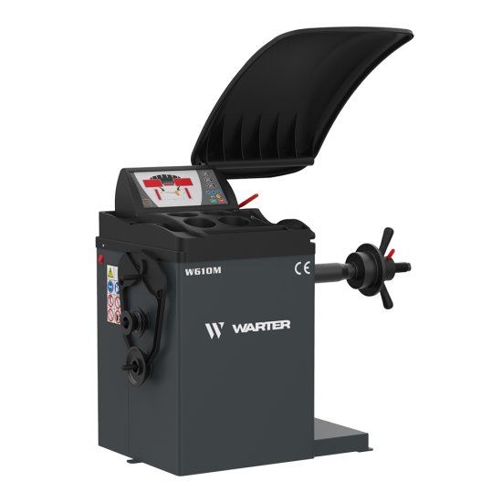 W610M Wuchtmaschine WARTER inkl. Zubehör