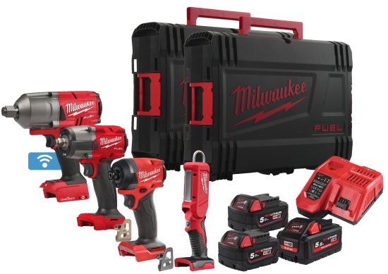 Milwaukee M18 Akku-Maschinen-Set FPP4G3-553X