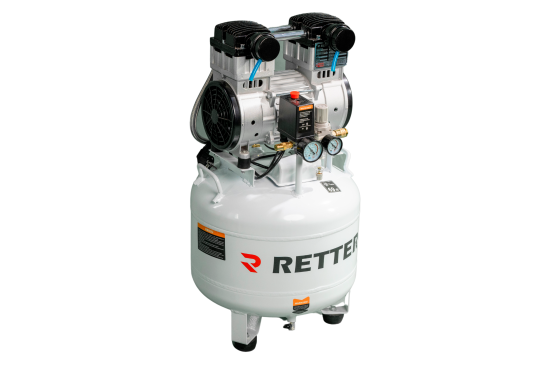 Flüster Kompressor Silent Kompressor öl frei 45 L 2PS