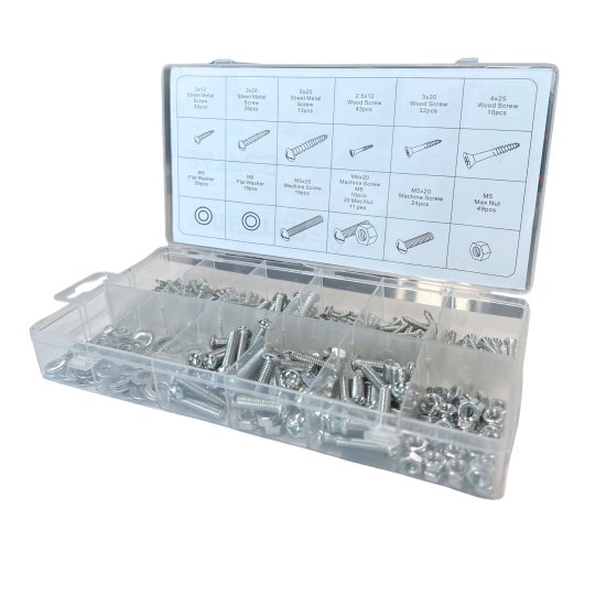 RETTER Sortiment Muttern & Schrauben – 347-teilig | RTZ5974