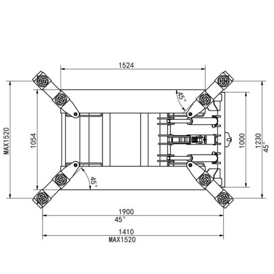 Scherenhebebühne 2.8 t & Mobil-Kit - Spengler
