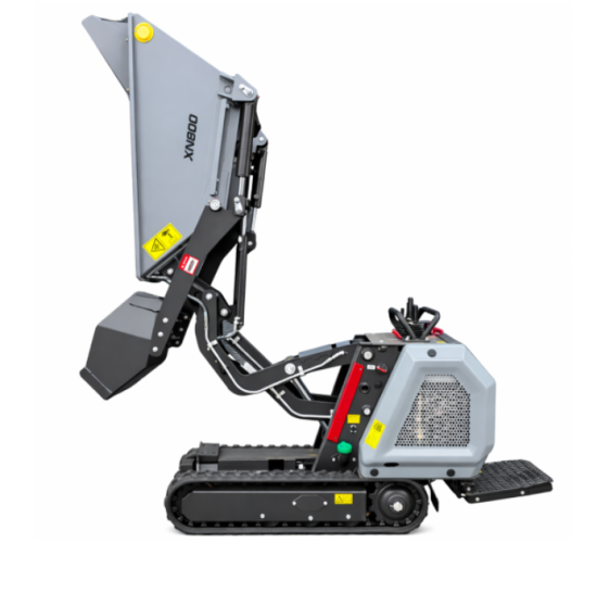 Anhänger- & Minidumper Bundle Universal N15 1500 kg Tieflader + XN800 Profiline Raupendumper Hochentladung