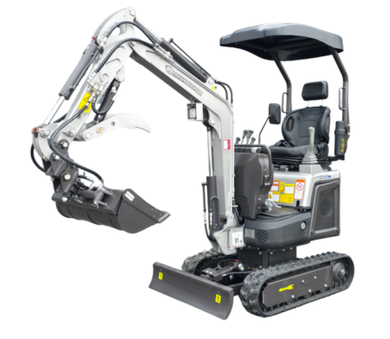 Preview: Bundle KS10-8 Austria Edition Minibagger 1.000 kg + Universal N15 Tieflader Anhänger 1.500 kg