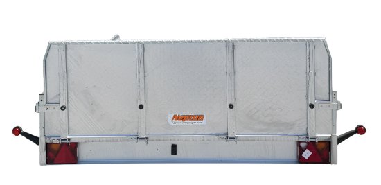 Universal Anhänger - Einachs Tieflader 1500kg zum Transport von Maschinen, Quads oder Schneescootern