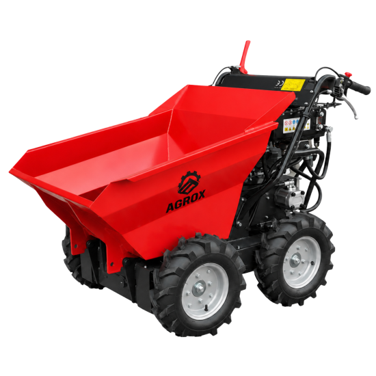 Minidumper XN300 6,5 PS – Benzinmotor B&S XR950 und hydraulische Kippmulde 300 kg